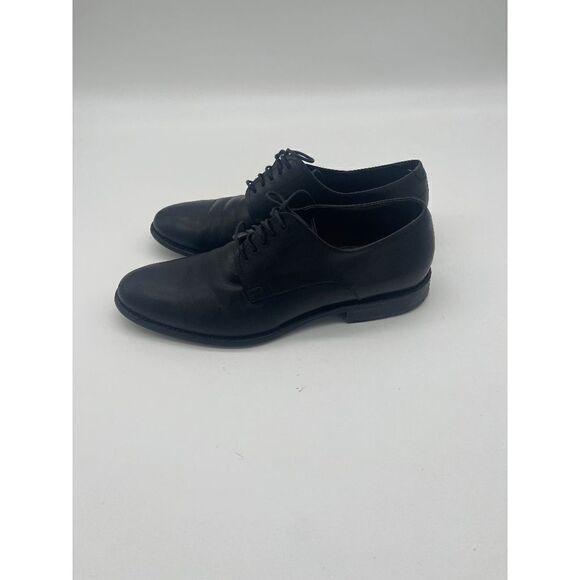 Hugo Boss Men Shoes Lace Up Leather Shoes Sz 6 Made in Italy Black main image 9